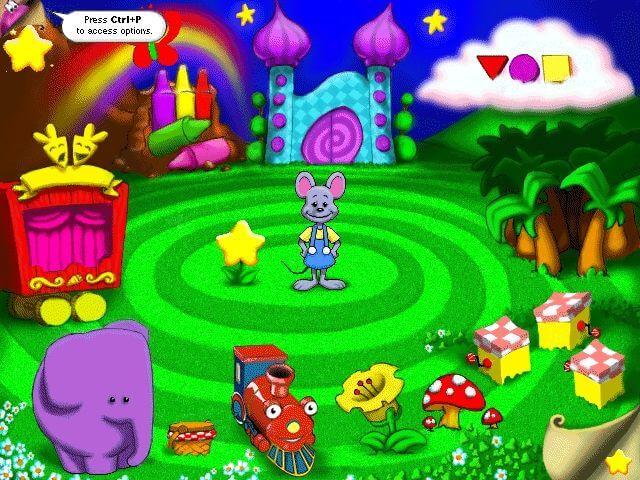 Reader Rabbit's Toddler's background