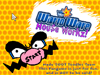 WarioWare Mouse Workz!'s background