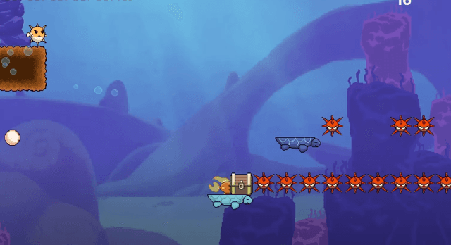 Deep Sea Sweep's background