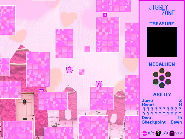 Jiggly Zone's background