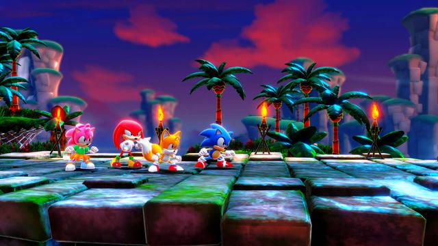 Sonic Superstars's background