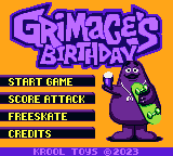 Grimace's Birthday's background