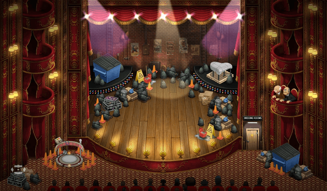 My Muppets Show's background