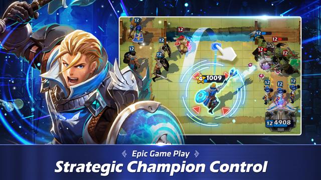 Champion Strike: Crypto Arena's background