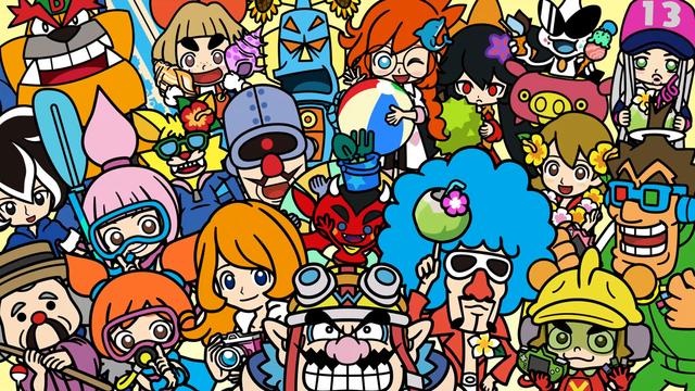 WarioWare: Move It!'s background