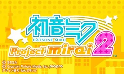 Hatsune Miku: Project Mirai 2's background