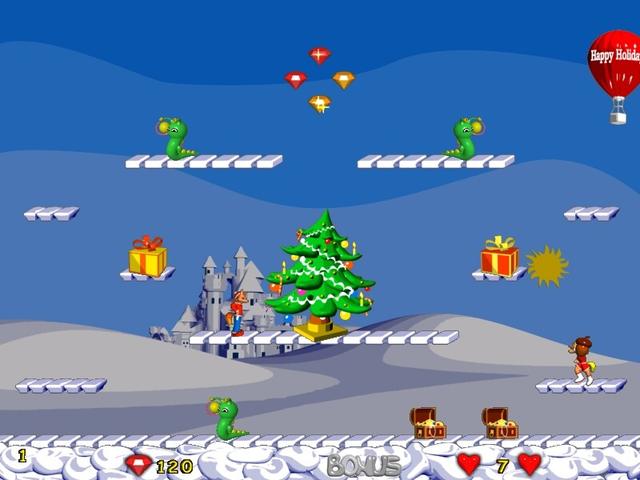 Foxy Jumper 2: Winter Adventures's background