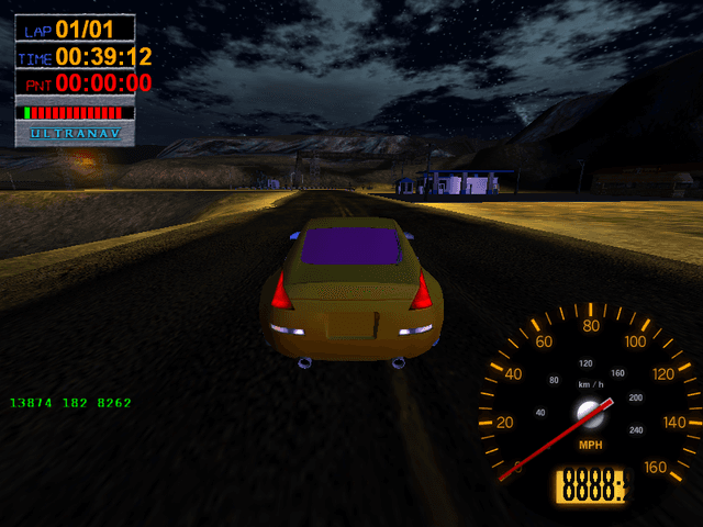 Midnight Race Club: Supercharged!'s background