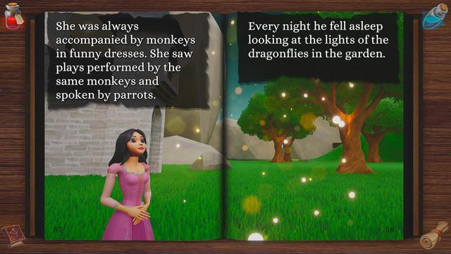 Beauty and The Beast: Interactive Book's background