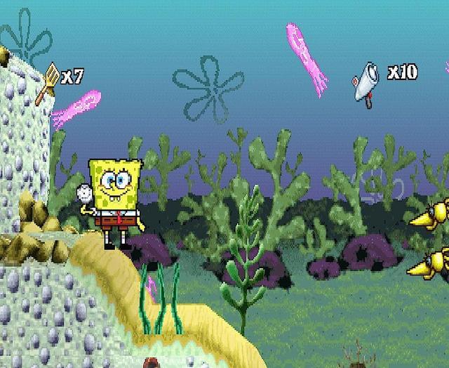 SpongeBob SquarePants: SuperSponge's background