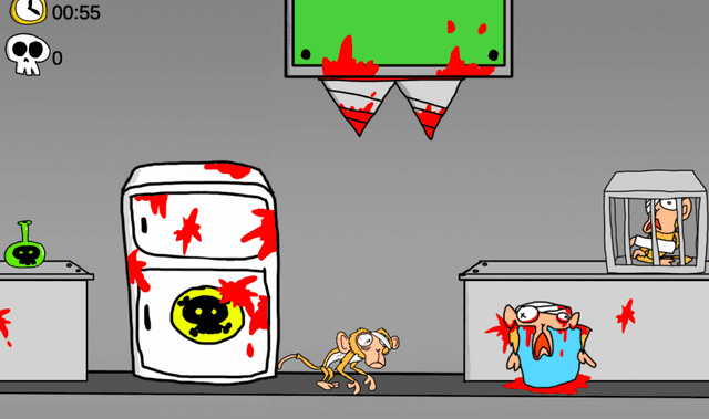 Monkey Fright's background