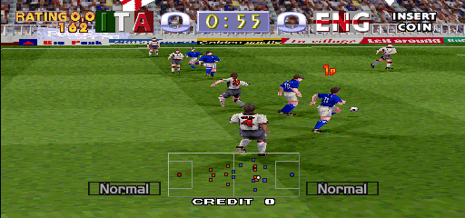 Tecmo World Cup Millennium's background