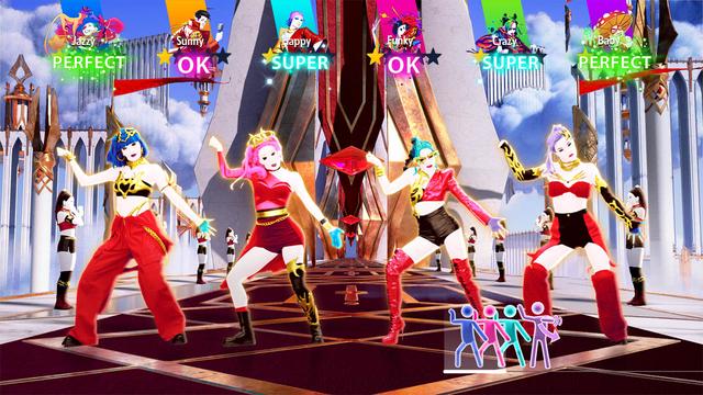 Just Dance 2024 Edition's background