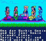 Barbie: Magic Genie Adventure's background