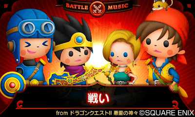 Theatrhythm Dragon Quest's background