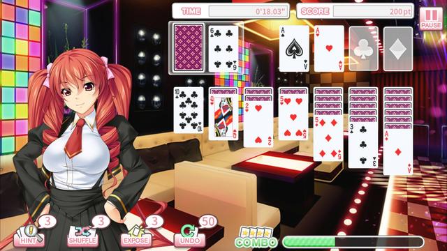 Pretty Girls Klondike Solitaire Plus's background