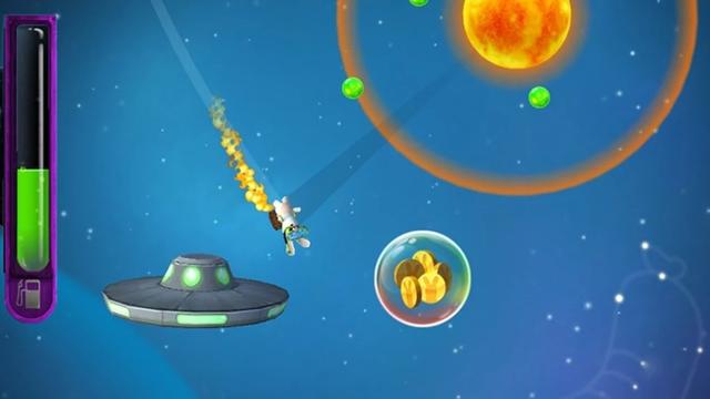 Rabbids Big Bang's background