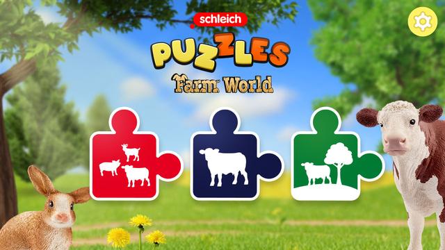 Schleich Puzzles: Farm World's background