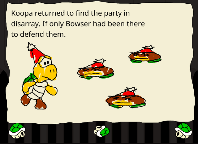 A Koopa's Revenge's background