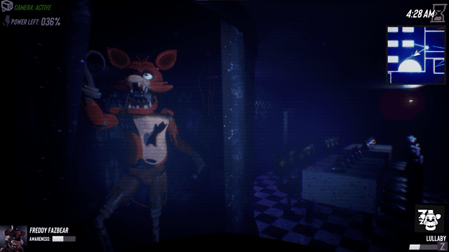 Five Nights at Freddy's Simulator's background