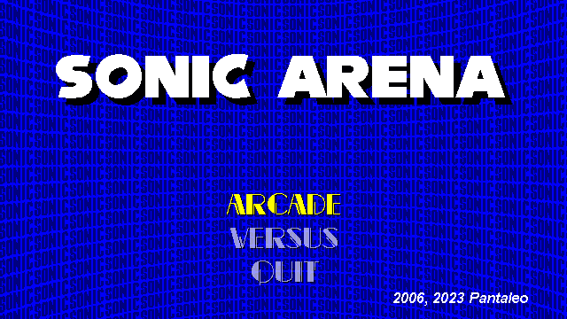 Sonic Arena's background