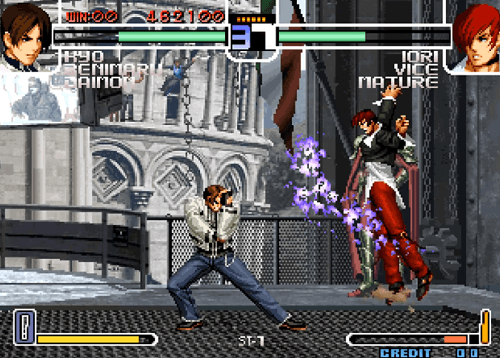 The King of Fighters 2002's background