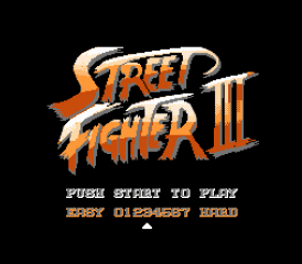 Street Fighter III's background