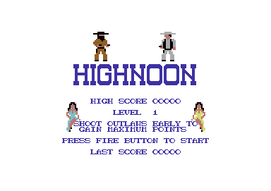 High Noon's background