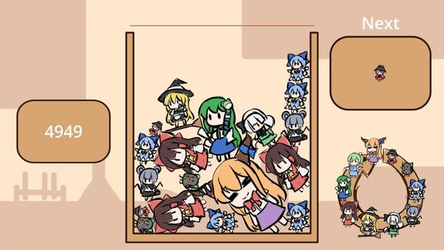 Suika Combination's background