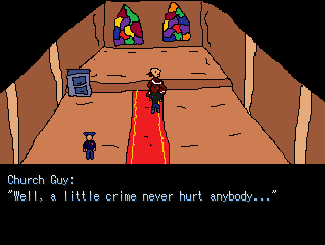 Illegal Crime Game's background
