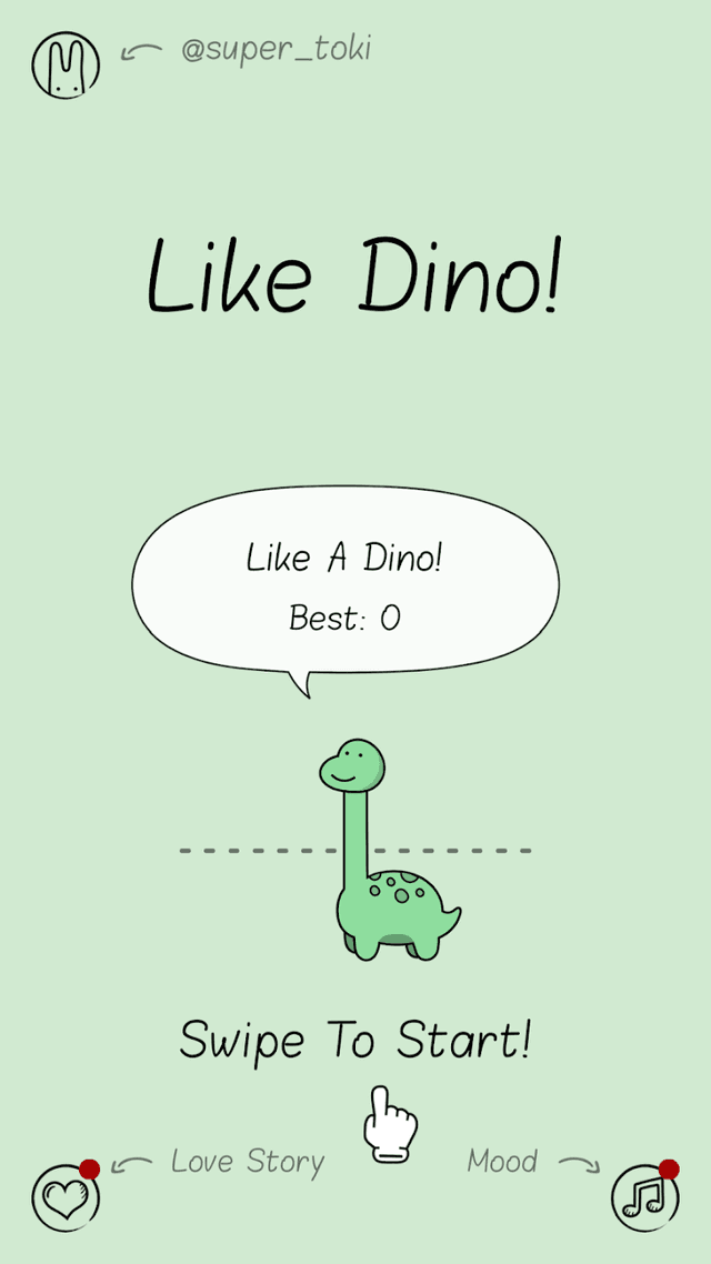 Like Dino!'s background