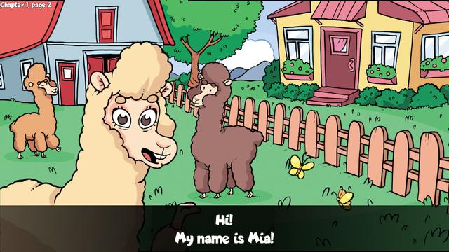 Alpaca Wonders Why's background