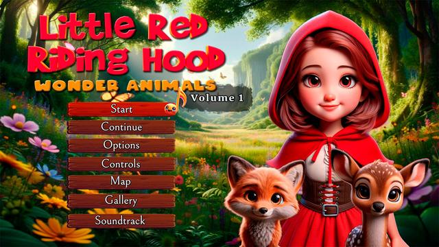 Little Red Riding Hood: Wonder Animals's background