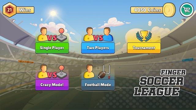 Finger Soccer League's background