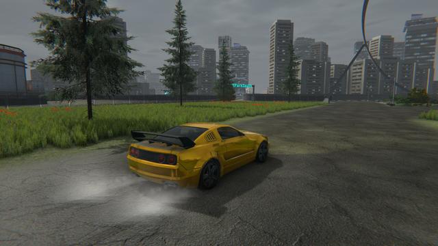 Skid Island: Asphalt Mayhem's background