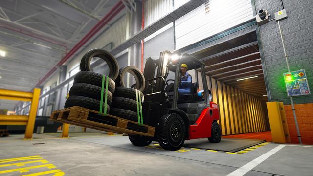 Forklift Simulator's background