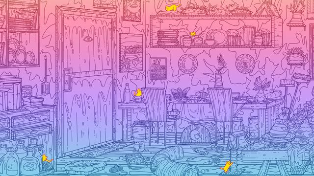 A Building Full of Cats 2's background