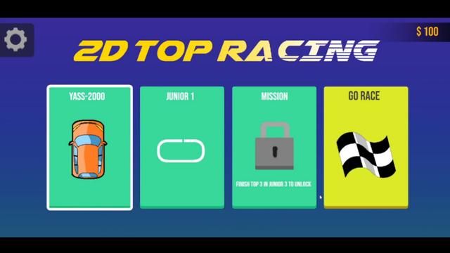 2D Top Racing's background