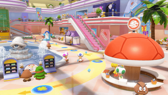 Super Mario Party Jamboree's background