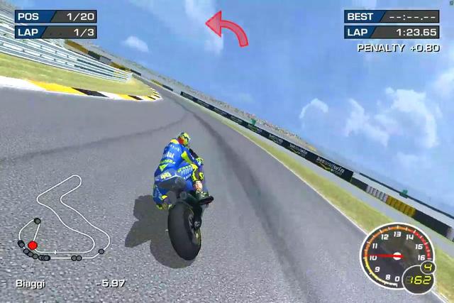 MotoGP: Ultimate Racing Technology 3's background