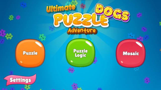 Ultimate Puzzle Adventure: Dogs's background