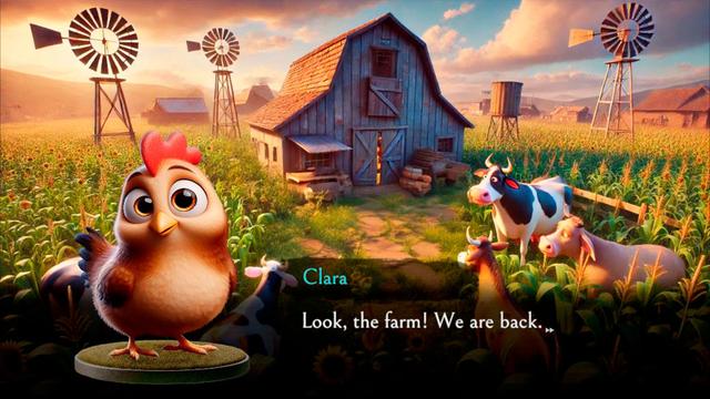 Chicken Party: Animal Farm's background