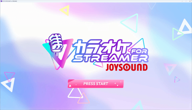 Karaoke Joysound for Streamer's background