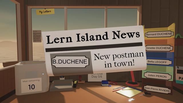 Lern Island Letters's background