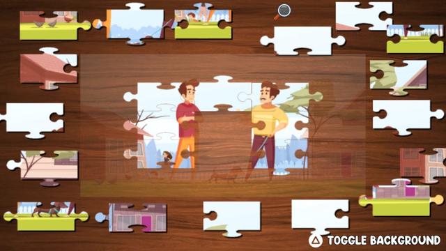 Jigsaw Puzzle Utopia's background