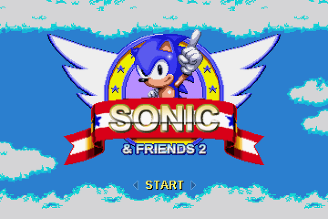 Sonic & Friends 2's background