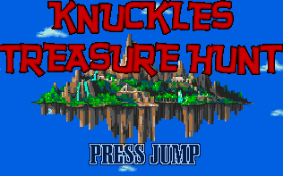 Knuckles Treasure Hunt's background