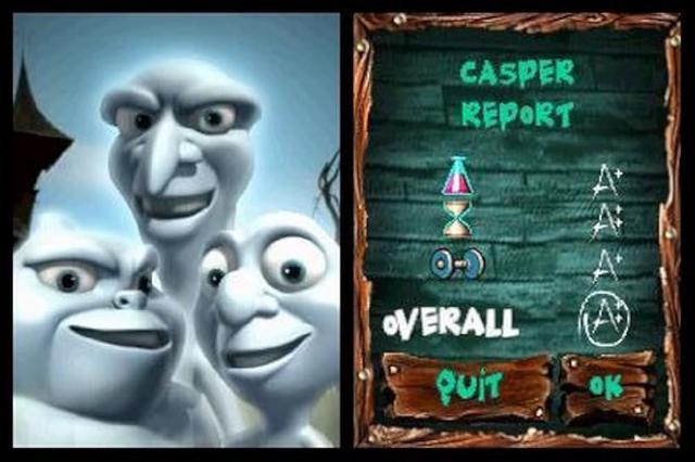 Casper's Scare School's background