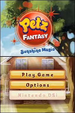 Petz Fantasy: Sunshine Magic's background