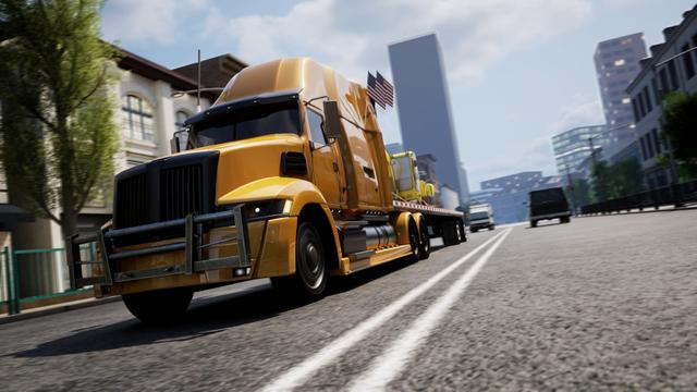 Truck Simulator 25: American Driver's background